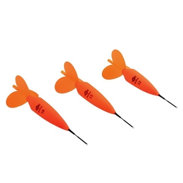 オレンジボンバーZ【羽根埋め込み式遠投カゴ発泡ウキ】(12号)